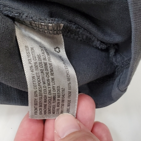 GREY Long-Sleeved Waffleknit Top by Wild Fable in Size Medium - Picture 4 of 7